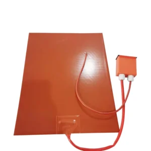 Custom Flexible Silicone Rubber Industrial Heating Pad For 3D Printer