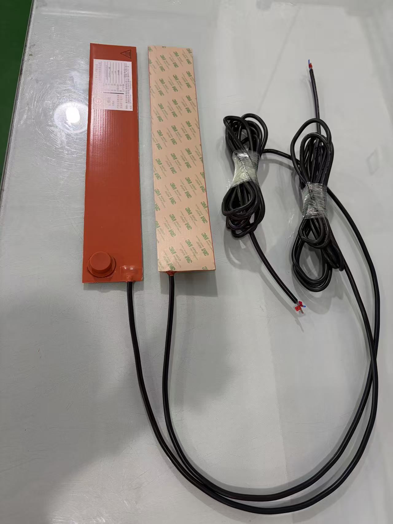 Long strip silicone rubber heating pad,80x450x1.5mm